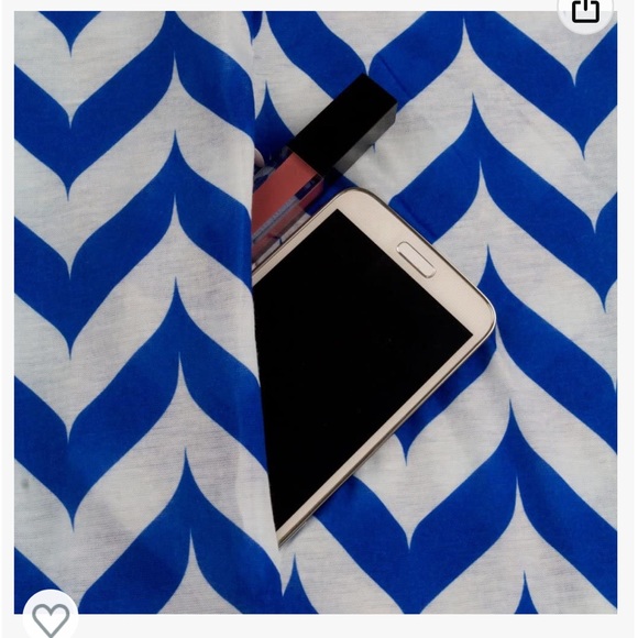 Infinity scarf with secret pocket! Gently used, great condition!  Black & white - Picture 6 of 6